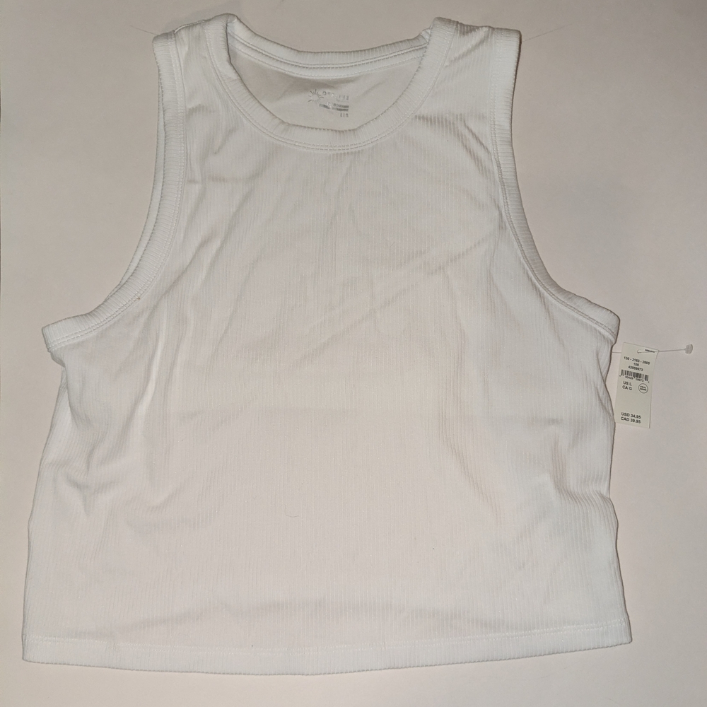 White Sleeveless Women's Top